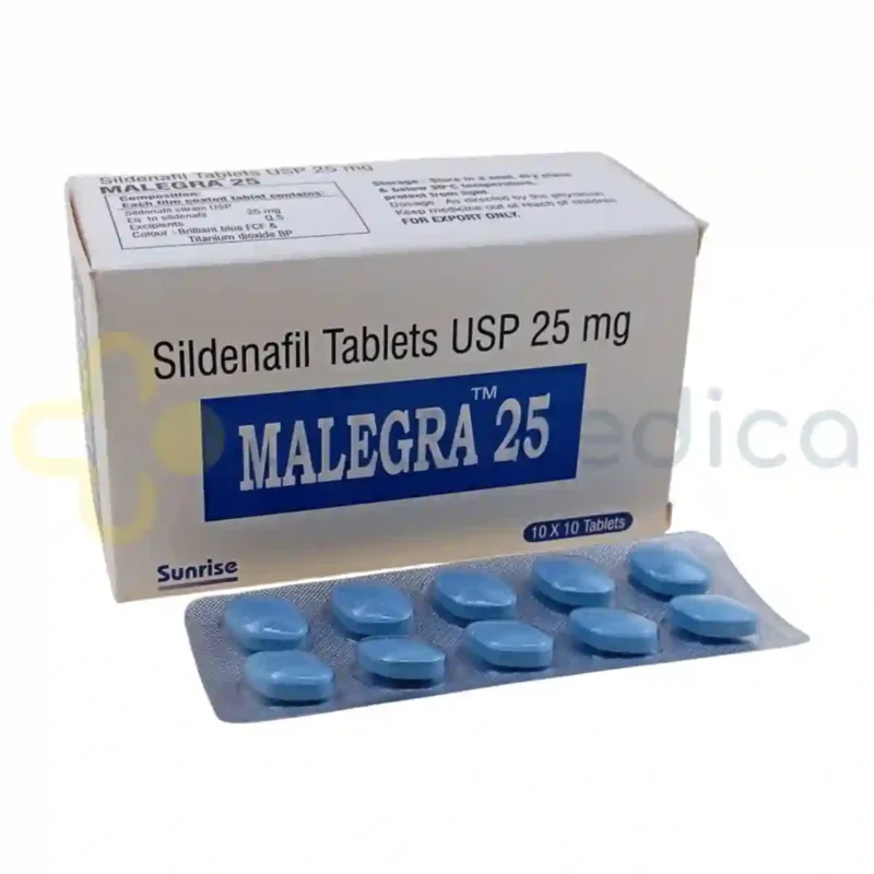 Malegra 25MG Tablet (10's)