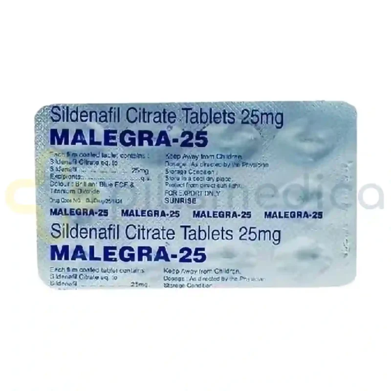 Malegra 25MG Tablet (10's) - Image 2