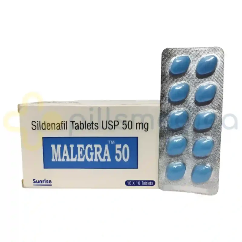 Malegra 50MG Tablet (10's)