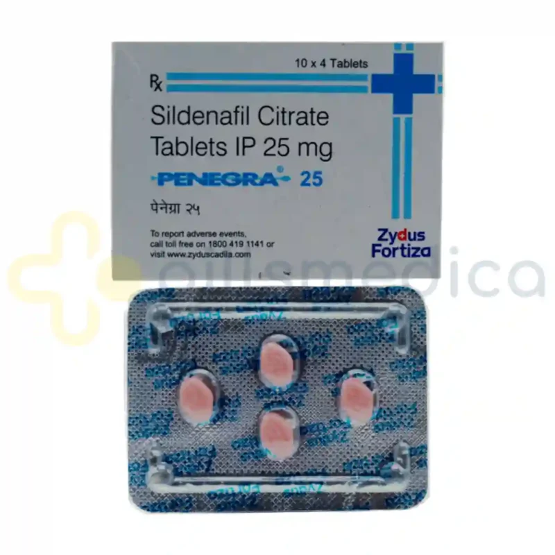 Penegra 25MG Tablet (4's)