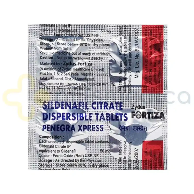 Penegra 50MG Tablet (4's) - Image 3