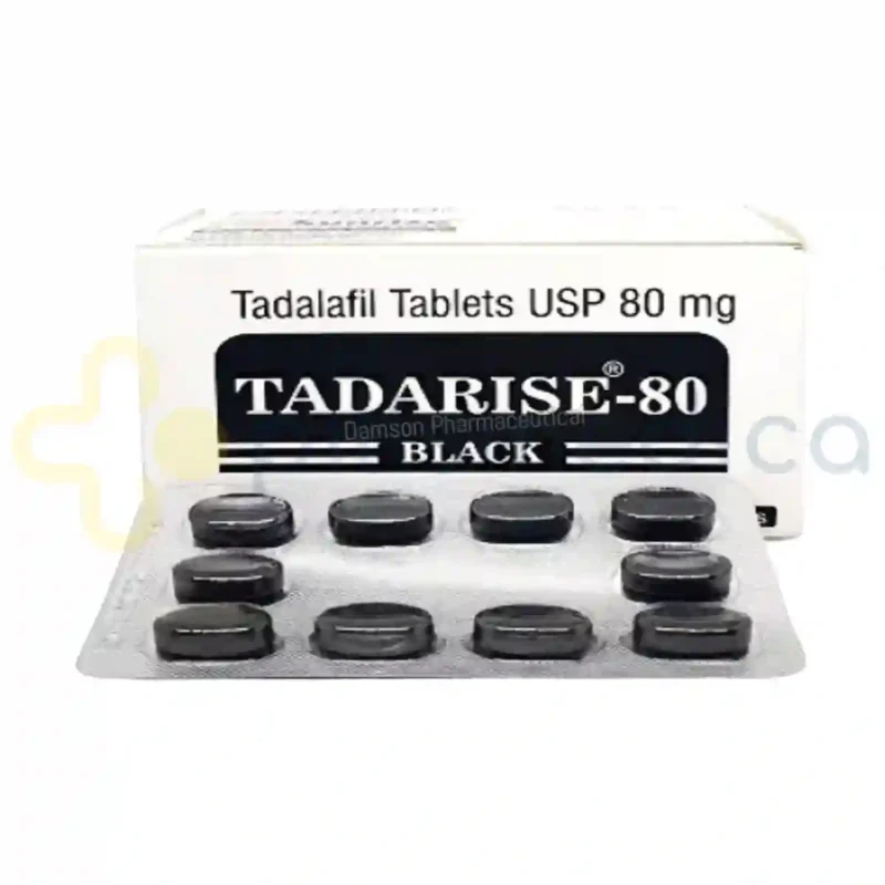 Tadarise Black 80MG Tablet (10's) - Image 2