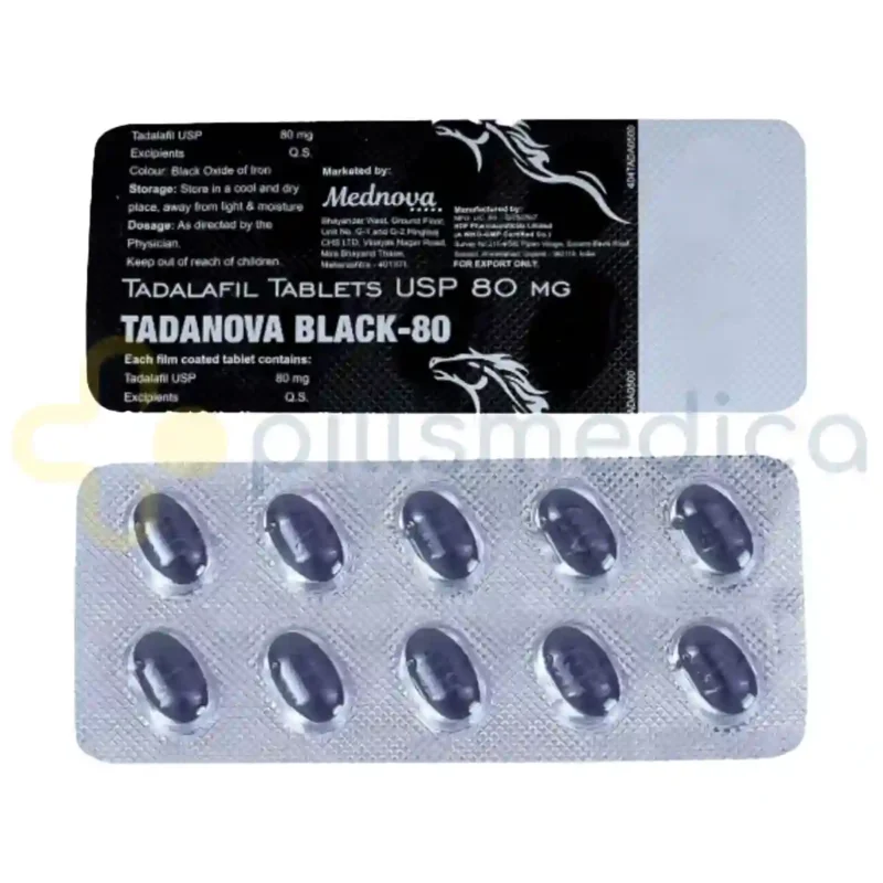 Tadarise Black 80MG Tablet (10's) - Image 3