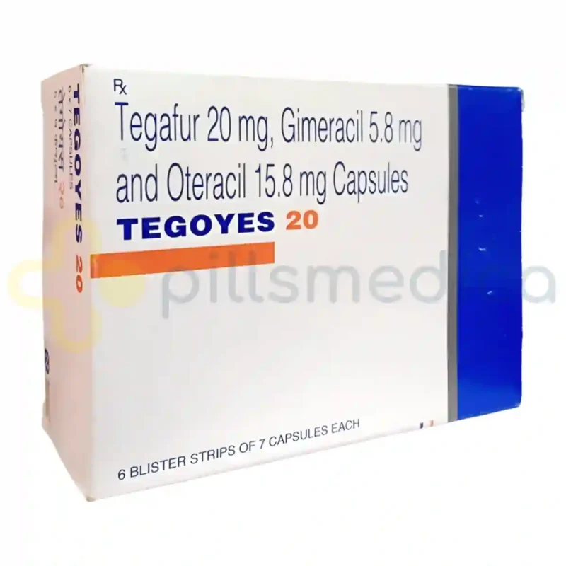 Tegoyes 20MG Capsule (7's)