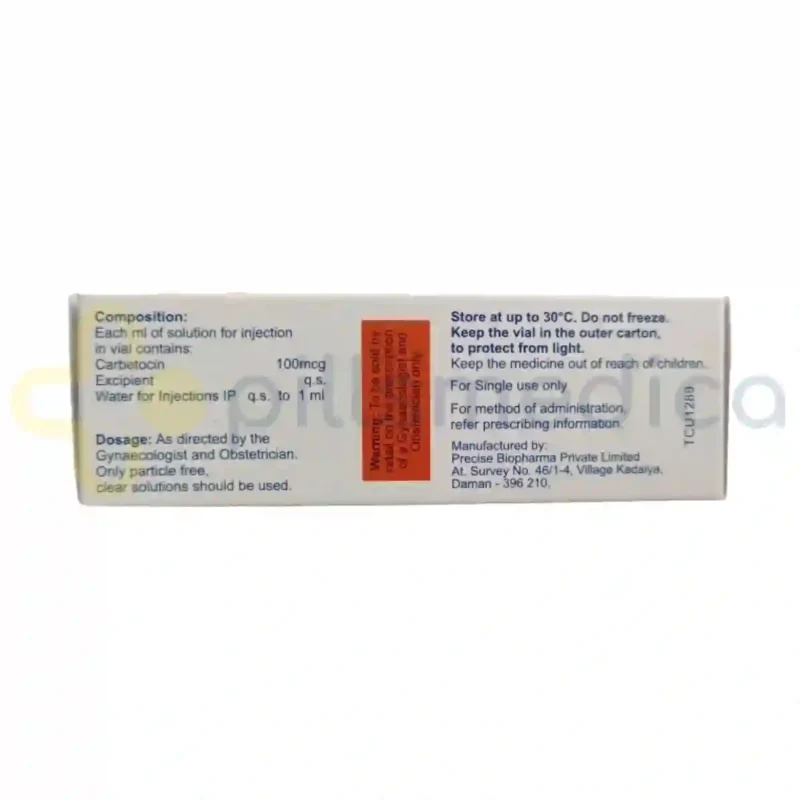 Zartocin Injection (100mg) - Image 3